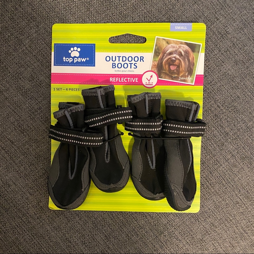 New Reflective Dog Boots